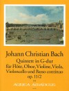 BACH J.Chr. 6 Quintette op. 11 - Heft II  (G-dur)