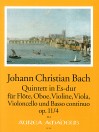 BACH J.Chr.  Quintet in E flat major op. 11/4