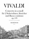 VIVALDI Concerto a minor op.3/8 - piano score