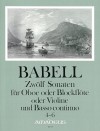 BABELL 12 Sonaten - Band II: Sonaten 4-6