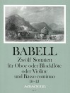 BABELL 12 Sonatas - Volume IV: 10-12