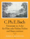 BACH C.Ph.E. Triosonate A-dur (Wq 146) Erstdruck
