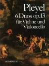 PLEYEL 6 Duos op. 13 für Violine und Violoncello