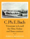 BACH C.Ph.E.  Sonata a tre in b minor (Wq 143)