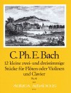 BACH C.Ph.E. 12 kleine Stücke (Wq 81)