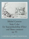 CORRETTE Suite C-dur op.5/1 für Sopranblfl.und Bc.