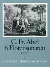 ABEL 6 Flute sonatas op. 6 - Volume I: 1-3