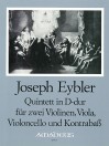 EYBLER Quintett in D-dur - Erstausgabe - Stimmen