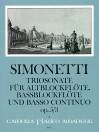 SIMONETTI (W.Michel) Sonata in g minor op. 5/3