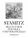 STAMITZ Duo in F major for viola and violoncello
