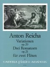 REICHA Variations op. 20 - 3 romances op. 21