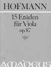 HOFMANN, R. 15 Studies op. 87 for viola