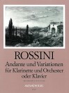 ROSSINI Andante and Variationes - Piano reduction
