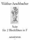 AESCHBACHER Suite für 2 Blockflöten in F