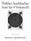 AESCHBACHER Suite op. 44 für 4 Violoncelli