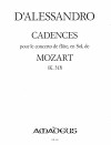 d'ALESSANDRO Cadences für Mozarts Flötenkonzert