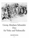 SCHNEIDER Duo D major op. 15 for viola and cello