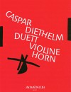 DIETHELM Duet op. 104 for violin and horn in F