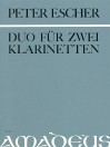 ESCHER P. Duo op. 120 for 2 clarinets in b