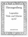 HERZOGENBERG Legenden op. 62 for viola and piano