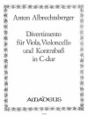 ALBRECHTSBERGER, Anton   Divertimento in C-dur