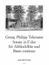 TELEMANN Sonata F major (TWV 41:F2) Score & Parts