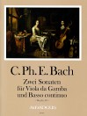 BACH C.PH.E Two sonatas (Wq 136, 137)