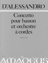 d'ALESSANDRO Fagottkonzert op. 75 - KA mit Solost