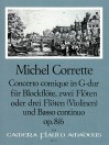 CORRETTE Concerto comique op. 8/6 in G major