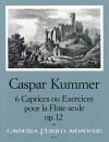 KUMMER 6 Caprices ou Exercices pour Flûte, op.12