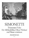 SIMONETTI (W.Michel) Sonata in F major op. 5/1