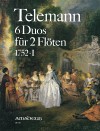 TELEMANN 6 Duos 2 travers flutes (TWV 40:130-135)
