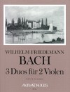 BACH W.F. 3 Duos for two violas - Score & Parts