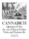 CANNABICH Quintett F-dur - Erstdruck