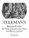 TELEMANN Sonata G major for Vad'gamba (TWV 41:G6)