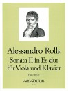ROLLA Sonata II E flat major for viola and piano