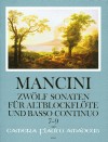 MANCINI 12 Sonatas - Volume III: 7-9
