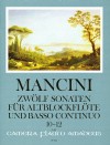 MANCINI 12 Sonatas - Volume IV: 10-12