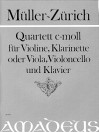 MÜLLER-ZÜRICH Quartet in c minor op. 26