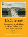 JANITSCH Sonata da camera op. 1/2 in G-dur