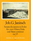 JANITSCH Sonata da camera op. 1/2 in D-dur