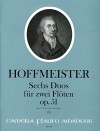 HOFFMEISTER, F.A. 6 Duos op. 51 for 2 flutes