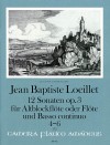 LOEILLET 12 Sonaten op. 3 - Band II: 4-6
