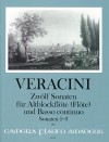 VERACINI 12 Sonatas - Volume I: Sonatas 1-3