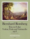 ROMBERG B. String trio F major op.8 -Score & Parts