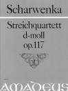 SCHARWENKA Quartet in d minor op. 117 - Parts