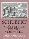 SCHUBERT 12 Stücke für 4 Violoncelli - Part.u.St.