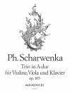SCHARWENKA Trio in A-dur op. 105 (V,Va,Klav)