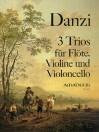 DANZI 3 trios op. 71 for flute, violin and cello