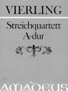VIERLING 2. String quartet A major op.76 - Parts